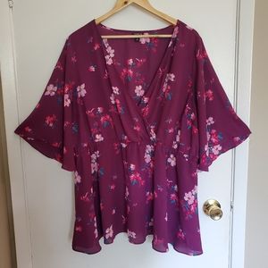Torrid | Floral Babydoll Top